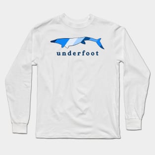 Deep Blue Mosasaur Long Sleeve T-Shirt